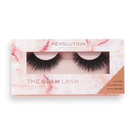 Makeup Revolution 5D Cashmere Faux Mink Lashes Glam Lash Free