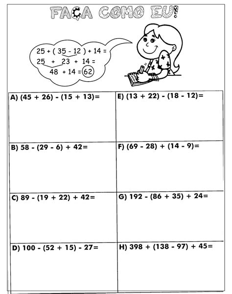 Atividades De Matematica Expressão Numerica Ano