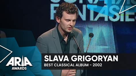 Slava Grigoryan Wins Best Classical Album 2002 Aria Awards Youtube