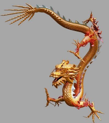 Fantasy Ancient Chinese Dragon 3d Model Ma Mb 123free3dmodels