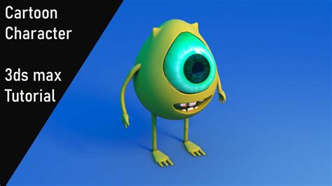 Modeling Cartoon Character 3ds Max Tutorial Youtube