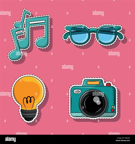 Set Of Vintage Cartoons Stock Vector Image And Art Alamy