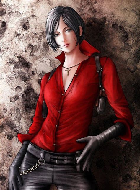 digital art by y kanno cuded resident evil girl ada wong resident hot sex picture