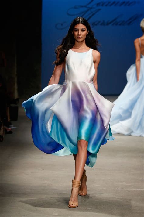 New York Fashion Week 2015 Leanne Marshall Debuts Enchanting Spring