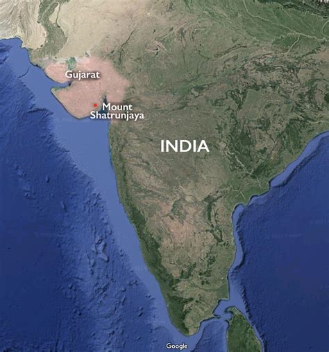 Smarthistory A Jain Pilgrimage Map Of Shatrunjaya