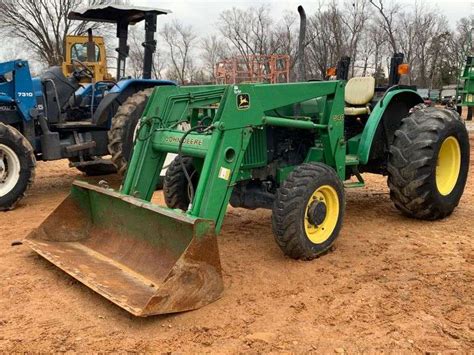 John Deere 5200 4x4 Tractor W 540 Loader Witcher Farms