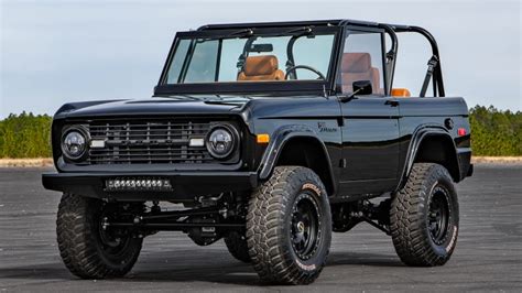 Velocity Restorations 1966 Ford Bronco Is A Supercharged Custom