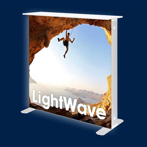 Impact Lightwave 33 X 33ft Double Sided Counter Lightbox Display