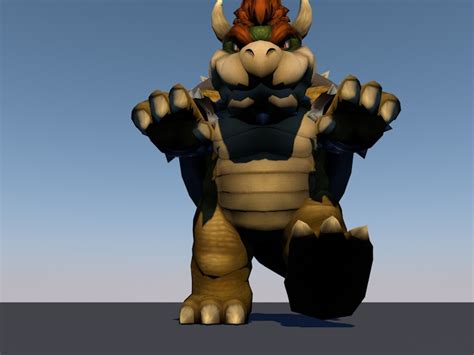 Feet Bowser Up Foot C4d By Isaacpaiva On Deviantart