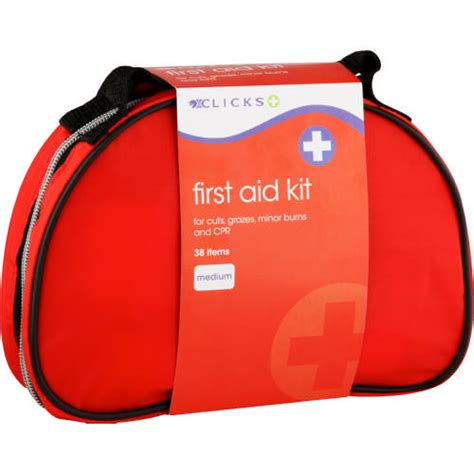 Spanish language kits & first aid kits without medication. Clicks First Aid Kit Medium - Clicks