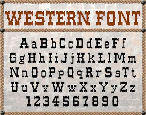 Western Font Svg Western Alphabet Saloon Font Cowboy Monogram Etsy