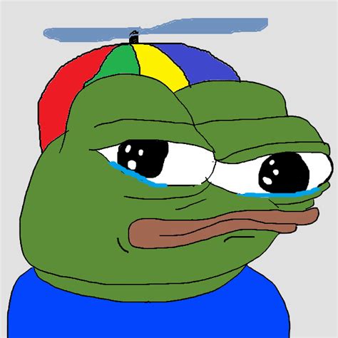 Pepe The Frog Meme Crying