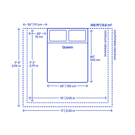 10x11 Bedroom Queen Bed Hanaposy