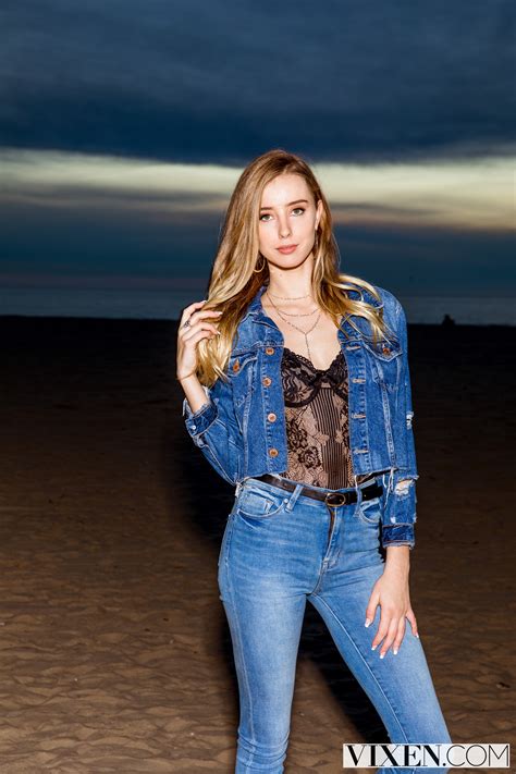 Papel De Parede Haley Reed Mulheres Pornstar Moda Jaqueta De Jeans Loiras Olhando Para O
