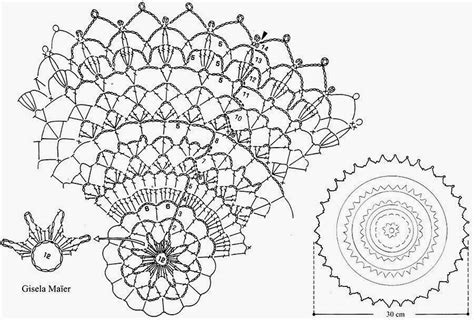 These pretty pineapples are sure to delight you and all your guests. Circular and Oval Doily Patterns ⋆ Crochet Kingdom