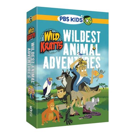 Wild Kratts DVD Set | Wild kratts, Animals wild, Pbs kids