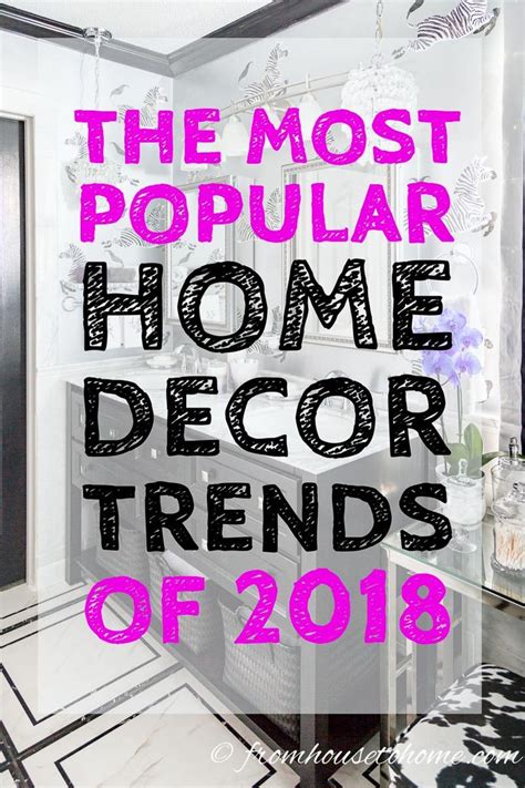 The Most Popular Home Decor Trends Of 2018 According To Pinterest