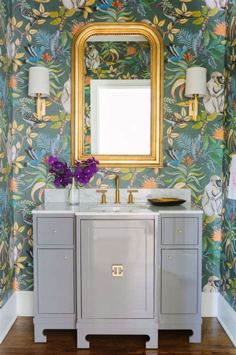 Jungle Wallpaper For Bathroom Carrotapp