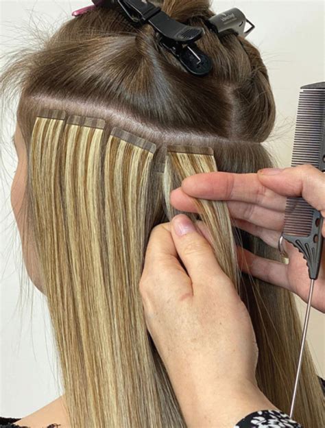 Great Lengths Tape Extensions Professional Hairdresser
