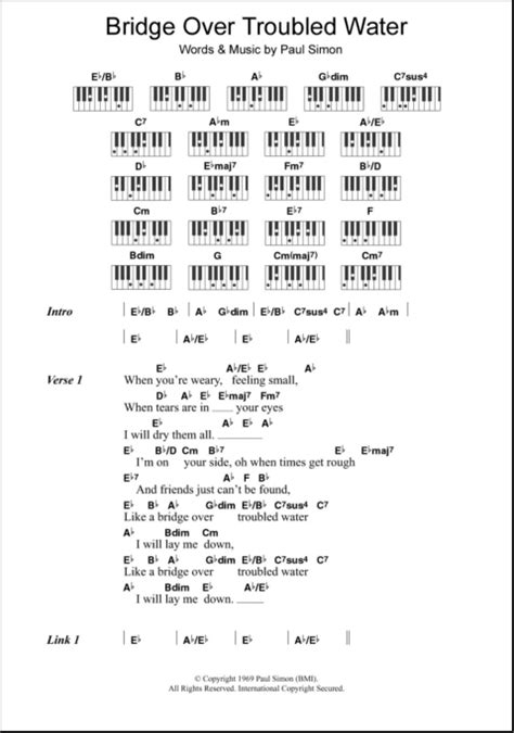 Simon And Garfunkel Chords Sheet And Chords Collection