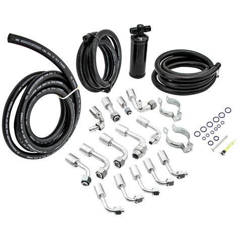 ac air conditioning hose kit o ring fittings drier extended length a c hose kit 6931823936617 ebay