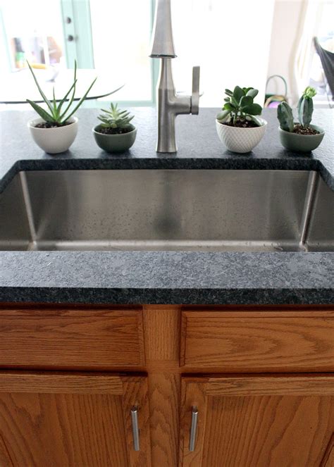 Why We Picked Leathered Granite Countertops — Tag And Tibby Design