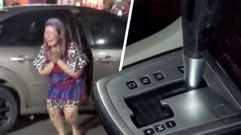 Wrong Gear Female Driver Begs Forgiveness To Woman She Reversed Over
