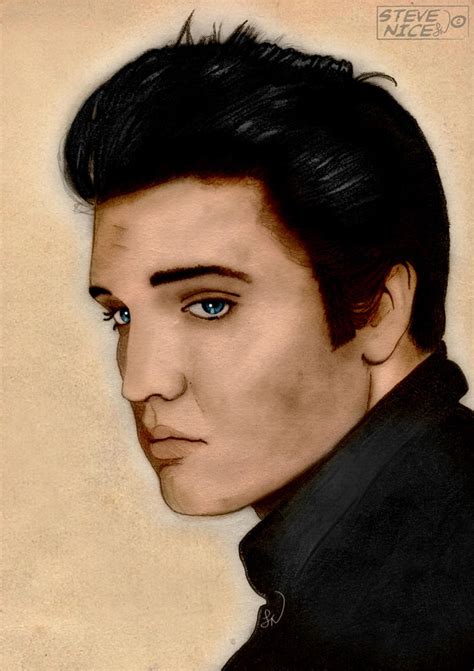 Elvis Presley Colour By Steve Nice On Deviantart