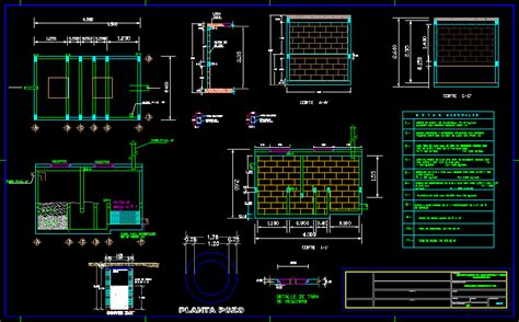 Se trata de un desarrollo de 6 casas con alberca en calle asfaltada a 150 metros de la playa chicxulub puerto. Fosa septica en AutoCAD | Descargar CAD (413.73 KB ...