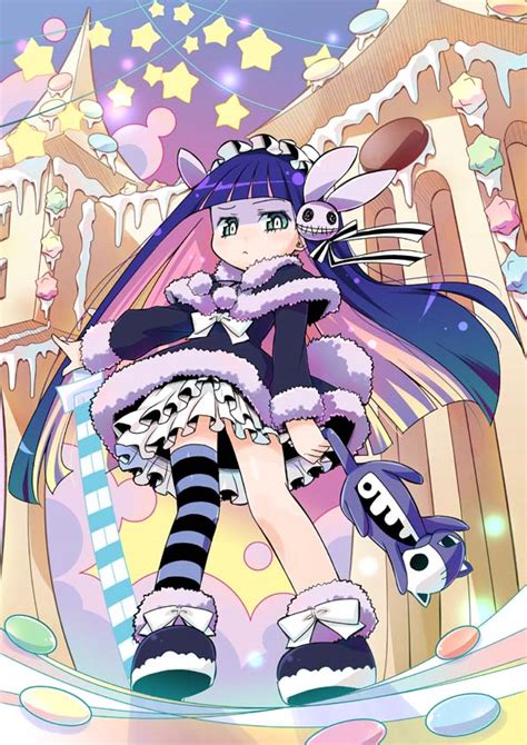 Stocking And Honekoneko Panty Stocking With Garterbelt Drawn By Amimi Danbooru