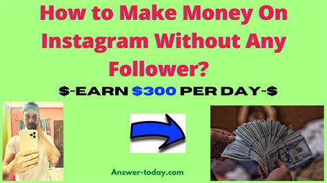 How To Make Money On Instagram Without Any Follower Earn 300day