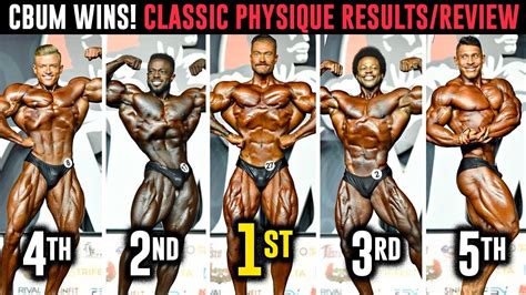 Chris Bumstead Wins Rd Classic Physique Mr Olympia Results Review