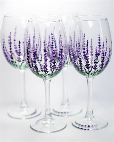 Purple Wine Glasses Liquidsilope