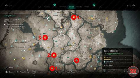 AC Valhalla Ability Locations Map All Abilities List Book Of Knowledge