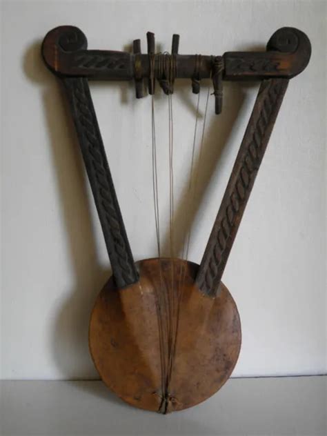 old ethiopian krar stringed musical instrument 290 00 picclick