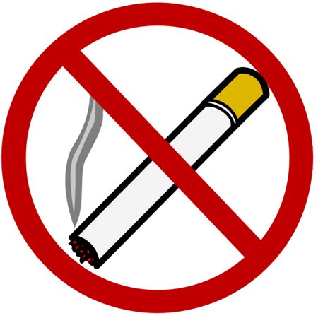 No Smoking Sign Vector Clip Art Free Svg