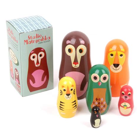 Animal Nesting Dolls By Little Baby Company