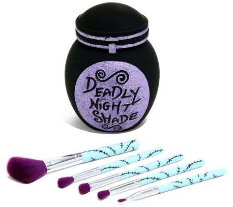 Your wishlist has been temporarily saved. Nightmare Before Christmas Deadly Nightshade Makeup Brush Set