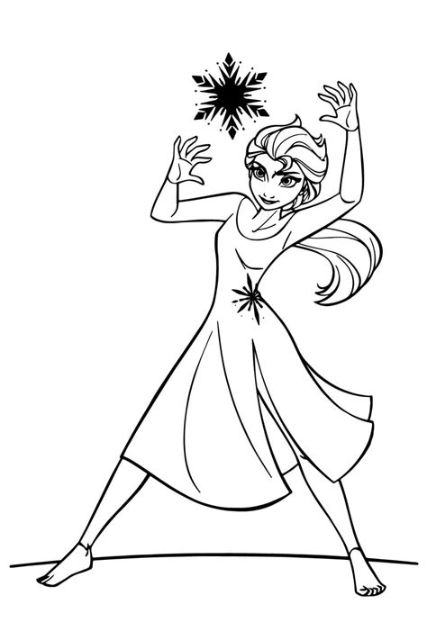 Powerful Elsa Coloring Page The Best Porn Website