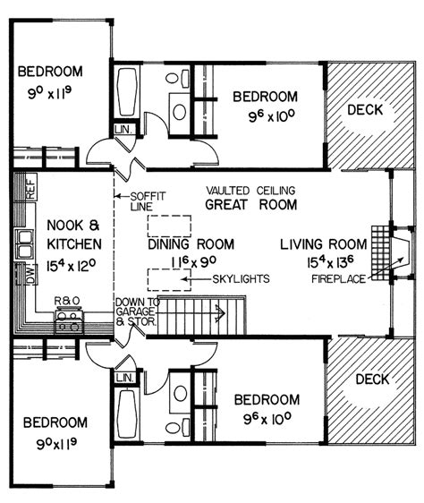 Our lake house plans and waterfront cottage plans are for panoramic views. Lake Valley Vacation Home Plan 085D-0016 | House Plans and ...