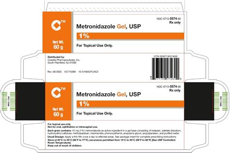 Metronidazole Gel Package Insert