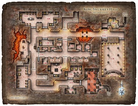 Mountain Cave 2 Fantasy Map Medieval Fantasy Dark Sun Floorplan