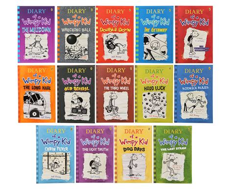 Diary Of A Wimpy Kid 14 Book Collection By Jeff Kinney Nz