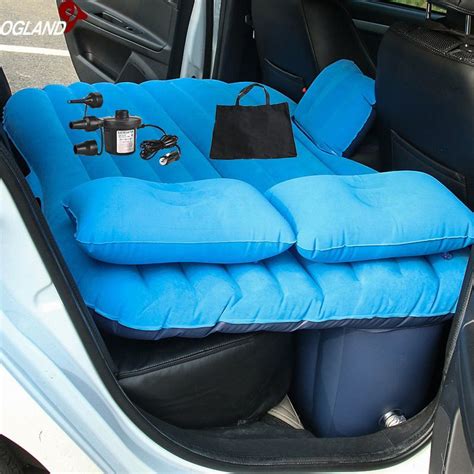Ogland Car Air Inflatable Travel Mattress Bed For Car Back Seat Mattress Multifunctional Sofa