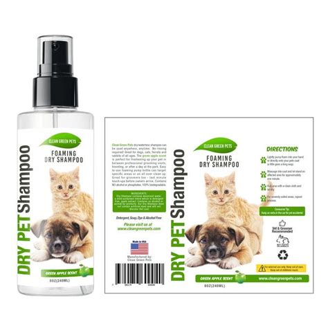 Shampoos for giving a pet a flea cats metabolize drugs differently than dogs and giving your cat your dog's flea medication can be fatal. Create a label for a pet shampoo bottle by daenerysALEINA