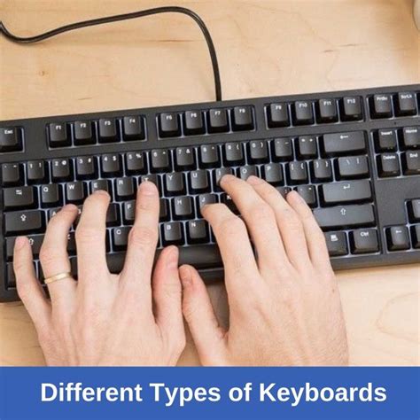 Different Types Of Keyboards