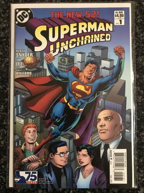 Comic Books Superman Unchained 1 Nm 2013 Jerry Ordway Variant Dc