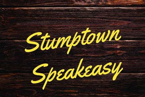 Stumptown Speakeasy Stumptown Escape Games