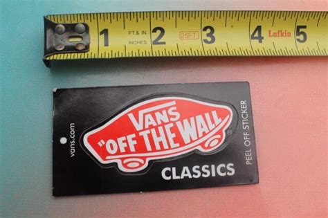 Vans Classics Tag Footwear Skate Shoes Skateboard Vintage Skateboarding