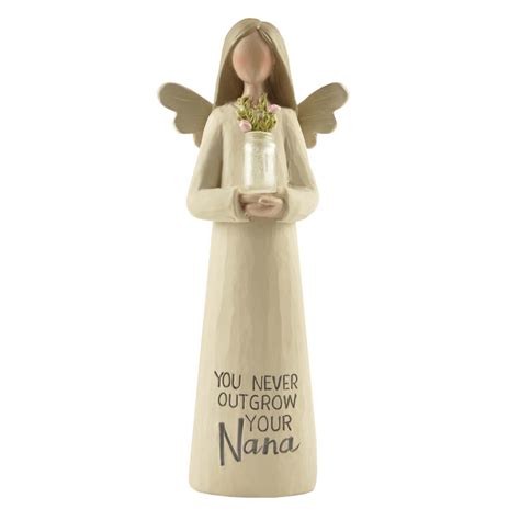 Angel Figurine You Never Outgrow Your Nana Guardian Angel Ts